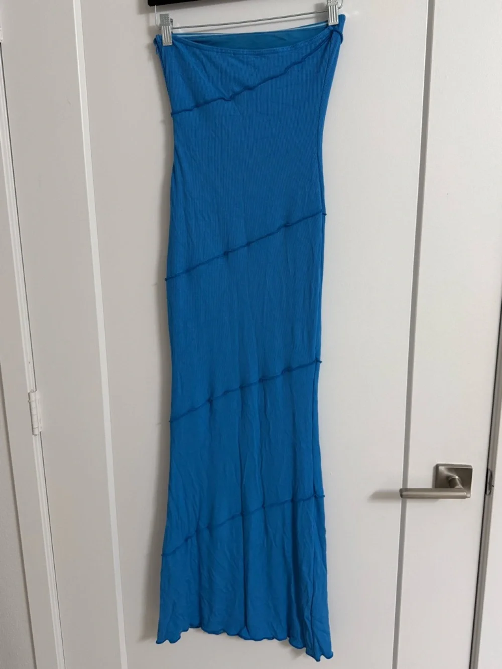 White Fox Blue Maxi Dress - Picture 3 of 3